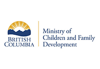 Logo of the BC Ministry of Children and Family Development.